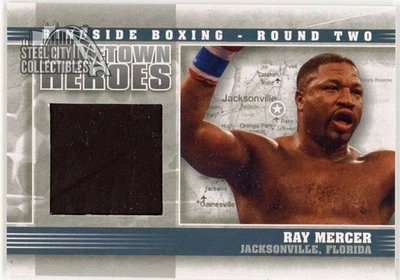 Ray Mercer 2011 ITG Ringside Boxing Hometown Heroes Silver Robe Card #HH-17 - Image 1 of 2