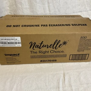Impact 25176488 Naturelle Regular Tampons (500/Carton) New - Picture 1 of 5