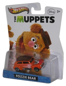 Disney The Muppets Hot Wheels (2012) Fozzie Bear Orange Toy Car - Picture 1 of 1