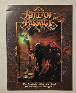 Werwolf Chroniken Band 1: Rite of Passage White Wolf *unbenutzt* - Bild 1 von 16