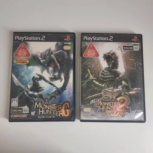 PS2 Monster Hunter G & 2 DOS Game set Japan - Picture 1 of 8