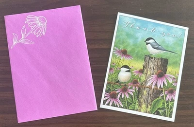 Thank You Greeting Card w/ matching Envelope - Image 1 of 3