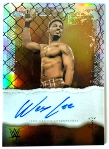 2025 Topps Chrome WWE x CJ Wes Lee Astroknights automático - Imagen 1 de 2