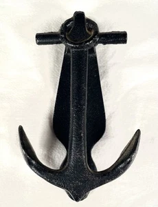 ••HTF Vintage Antique Cast Iron Anchor Door Knocker/Pull John Wright - Nautical - Picture 1 of 6
