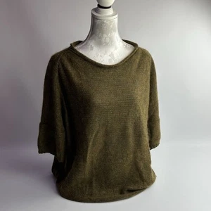 OSKA Gr. 2 Mohair braun Kurzarm Oversize Pullover - Bild 1 von 11