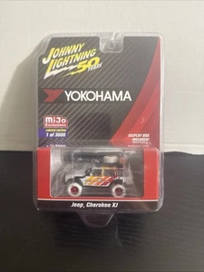 VHTF -Johnny Lightning Jeep Cherokee XJ Off road YOKOHAMA Geolander MiJo.. Chase - Picture 1 of 5