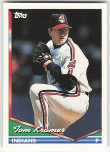 1994 Topps #642 Tom Kramer Cleveland Indians - Picture 1 of 2