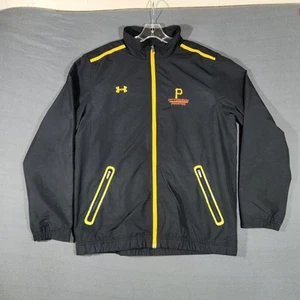 Chaqueta Under Armour Pittsburgh Pirates Para Hombre Talla Grande Negra Cremallera Completa Ventilada - Imagen 1 de 15