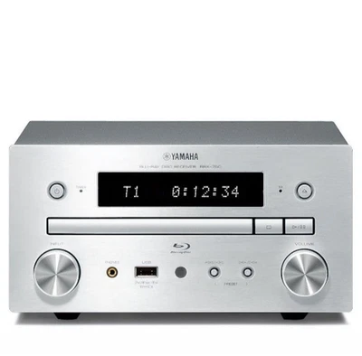 YAMAHA PianoCraft MCR BRX-750 BluRay DVD CD Receiver USB FM RDS LAN HDMI ARC FB - Bild 1 von 4