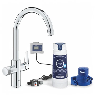 Spültischarmatur mit Wasserfiltersystem Starter Kit Blue Pure Baucu - Bild 1 von 4