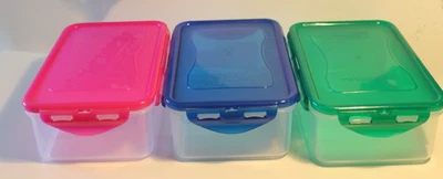 3 Lock und Lock LocknLock Vorratsdosen SET FARB MIX   1 Liter  /HPL 817 - Bild 1 von 3