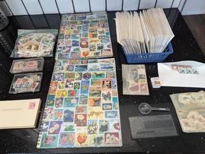 Briefmarkensammlung gestempelt und ungestempelt Benjamin Franklin Postkarte & mehr - Bild 1 von 12