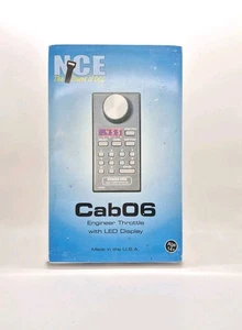 NCE Cab06 Engineer Throttle with LED Display - Picture 1 of 2