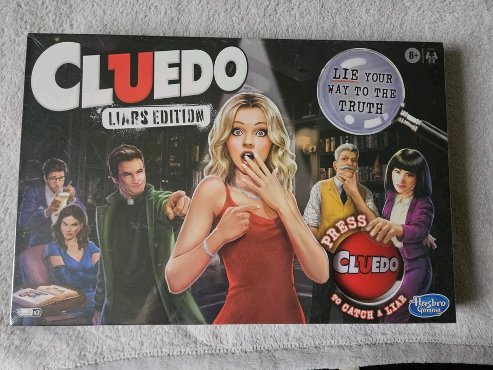 Hasbro Cluedo Liars Edition Board Game for Kids 8 and Up (E9779) - Image 1 of 1
