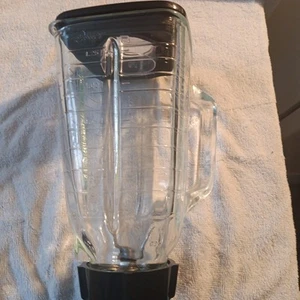 Juego completo de repuesto de tarro de vidrio de 5 tazas con tapa cuadrada de 6 piezas, se adapta a licuadora Oster - Imagen 1 de 13