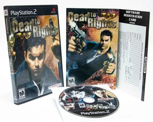 DEAD TO RIGHTS für Sony Playstation 2 / PS2 | Komplett / CIB mit Reg. Karte - Bild 1 von 11