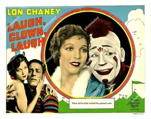 LAUGH CLOWN LAUGH 1928 LON CHANEY CIRCUS - 11 x 14 LOBBY TITLE CARD - Picture 1 of 1