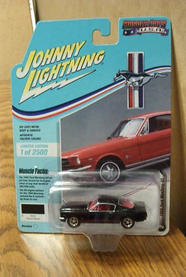 Johnny Lightning Muscle Cars 2020 Ford Mustang GT R1 VA 1965 EE. UU. JLMC022 Foto 1 de 2
