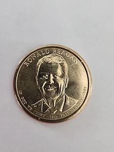 2016-D RONALD REAGAN  PRESIDENTIAL DOLLAR COIN Bu Uncirculated  - Picture 1 of 2