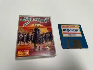 Onslaught Amiga Disk complete Arcade Action 5 - Picture 1 of 1