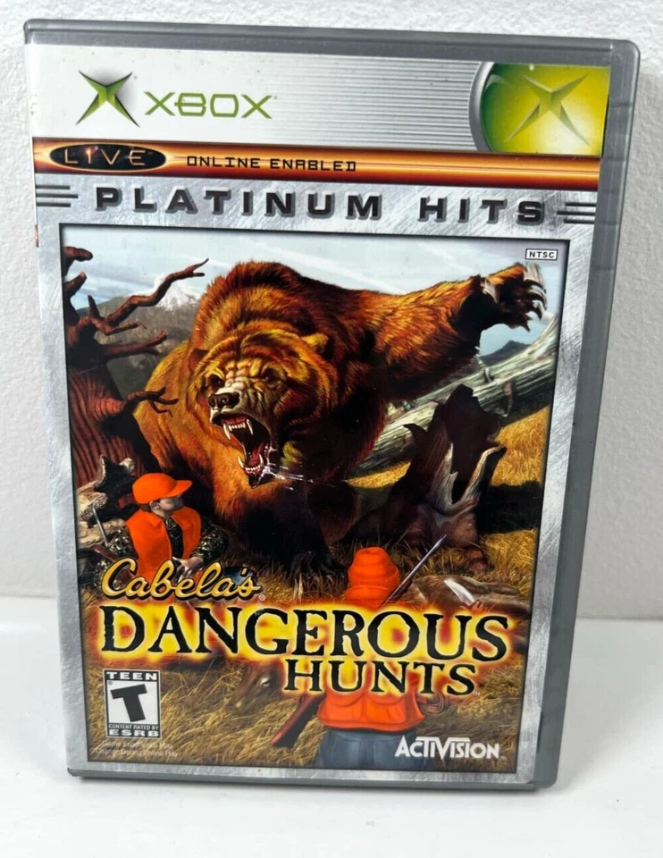 Cabela's Dangerous Hunts (Microsoft Xbox, 2003) Platinum Hits - Image 1 of 3