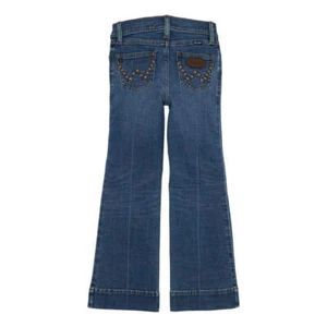 112361325 Wrangler Niñas Western Pantalón Jean - Rosa NUEVO - Imagen 1 de 20