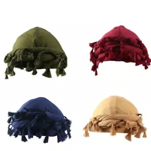 Turban Durag für Herren Unisex Satin Seide gefüttert elastisch Turban Kopf Halstuch Kopftuch - Bild 1 von 18