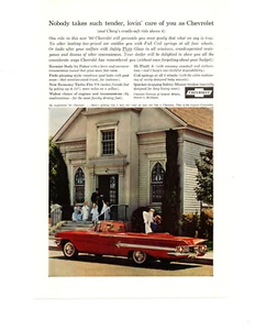 1960 CHEVROLET IMPALA CONVERTIBLE ~ ORIGINAL PRINT AD - Picture 1 of 2
