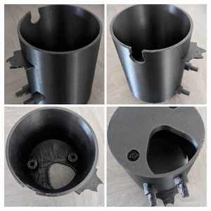 Cagiva Planet Raptor 125 Speedometer Enclosure Prototype 3D Printed Too Long - Picture 1 of 13