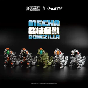 BOUNCE MECHA BONGZILLA - GODZILLA KAIJU Go Art Graffiti Blind Box Figura - Foto 1 di 10
