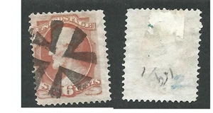 Scott 159 Lincoln, SEHR GROSSE SOTN KREUZUNG stornieren, zur Stornierung verkauft - Bild 1 von 1