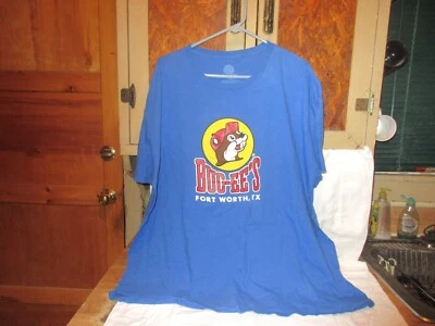 Buc-ees Fort Worth, TX Blue T-shirt - Size 3XL - Image 1 of 4