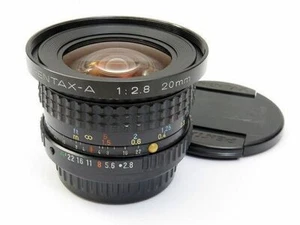 Pentax smc PENTAX-A 20mm F2.8 Ultra Wide Angle Prime Lens Excellent from Japan - Picture 1 of 3