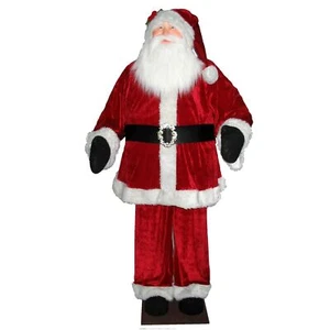 Vickerman 6' Red Velvet Standing or Sitting Santa - Unlit - Indoor Use Only -... - Picture 1 of 3