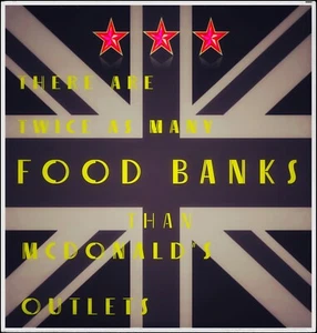 There Are More Food Banks Than McDonalds Poster Drucke Wandbilder - Bild 1 von 1