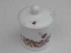 Royal Worcester Wrendale bumble bee honeypot with lid and spoon. Hannah Dale.