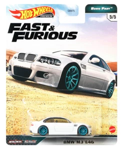 BMW M3 E46 Fast & Furious Euro Fast 1:64 Hot Wheels GPK52 GBW75 - Foto 1 di 2