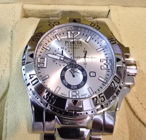 Invicta Reserve Excursion Swiss Made Chrono 15309 Mens Watch MINT W Box & Papers - Picture 1 of 3
