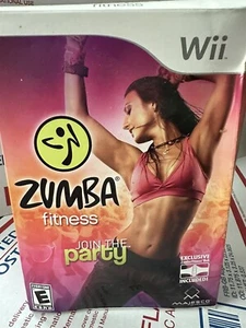Wii Zumba Fitness MIT FITNESSGÜRTEL Join The Party Nintendo Wii 2010 Videospiel - Bild 1 von 8