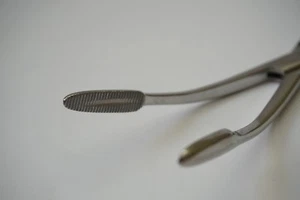 Kornzangen nach Gross-Maier, gebogen, atraumatisch, 260 mm lang - Bild 1 von 7