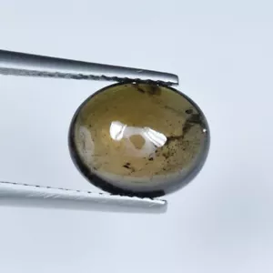 3.38 ct CABOCHON BEST GRADE / MOZAMBIQUE NATURAL TOURMALINE - Oval Video !!! - Imagen 1 de 2