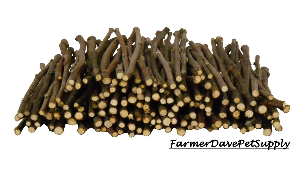 FARMERDAVEPETSUPPLY 150 APPLE THIN STICK BULK PACK Chinchillas, Guinea Pigs