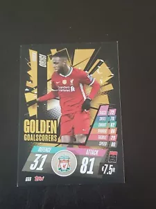 2020 Topps Match Attax Golden Goalscorers Divock Origi #GG6 - Picture 1 of 2