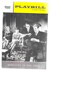 BAREFOOT IN THE PARK-ROBERT REDFORD, ELIZABETH ASHLEY, PLAYBILL, MARCH 1964 - Picture 1 of 4