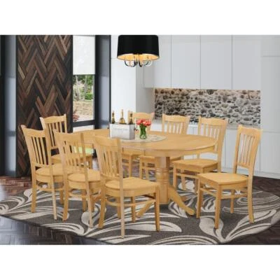 9  PC  Table  set  -  Table  and  8  Dining  Chairs - Image 1 of 4
