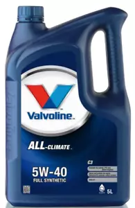 5L Oil Valvoline Diesel C3 Full Sysnthetic All Climate 5W-40 Engine Oil Motoroel - Picture 1 of 4