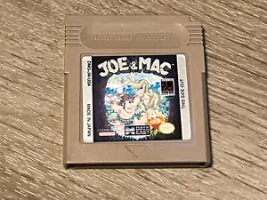 Joe & Mac Nintendo Game Boy Cleaned & Tested Authentic - Picture 1 of 2