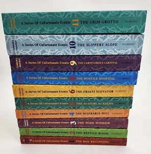 A Series of Unfortunate Events Lemony Snicket 10 Books Collection - Paperback - Picture 1 of 6