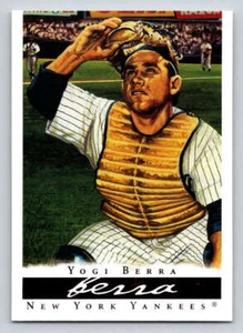 2003 Topps Gallery HOF #60 Yogi Berra Leather Chest (ref 198712) - Picture 1 of 2