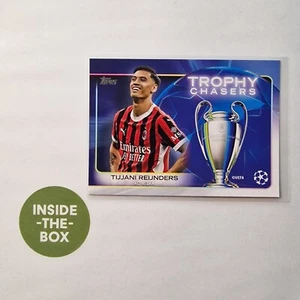 Reijnders Milan Topps UEFA 2024 25 UCC Mailand AC Tijjani Trophy Chasers - Picture 1 of 1
